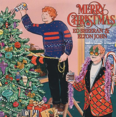 Merry Christmas - Ed Sheeran and Elton John (CD, 2021) Cardboard Digipak SEALED - image 1 of 2