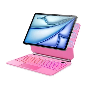 Funda con teclado para iPad Air 13 pulgadas (M3 2025/M2, 2024), iPad Pro 12,9 pulgadas (3/4... - Imagen 1 de 7