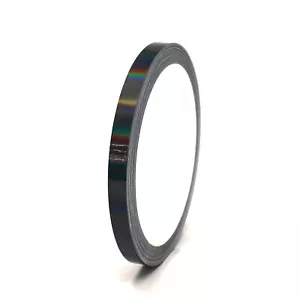 10m tiras decorativas 7mm holograma negro coche moto tiras decorativas lados - Imagen 1 de 5