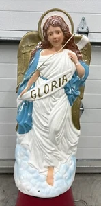 Vintage TPI Gloria Angel Heaven Blow Mold Christmas Lighted Yard Decor 34" X 14” - Picture 1 of 10