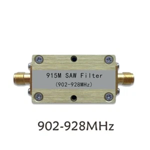 915M 26MHz Bandpass SAW Filter RFID Remote Control IoT Filter with SMA Female - Picture 1 of 1