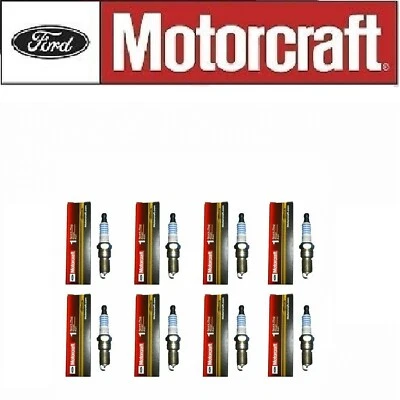 Velas de ignição 8+Ford OEM Motorcraft SP413X para Ford Lincoln Mercury FlexFuel - Imagem 1 de 3