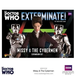 Doctor Who WARLORD Miniatures MISSY & THE CYBERMEN EXPANSION Set - Picture 1 of 7