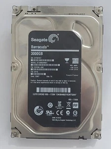 ST3000DM001, SN: Z1F, TK, PN: 1CH166-042, FW: AP15, 13307, Seagate 3Tb 3.5" HDD - Imagen 1 de 2