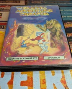 Graphic Adventure Creator (1986) Spectrum 48k (cinta, manual, caja) funciona 8 bits - Imagen 1 de 3