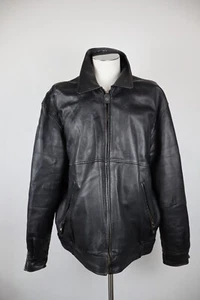 FENDI GIUBBINO GIACCA PELLE TG. L LEATHER JACKET MAN ITALY CASUAL VINTAGE - Imagen 1 de 15
