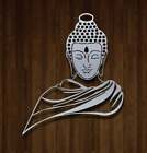 Buddha Art in Metal ,Sign of peace, Meditation Art, Spiritual accessory, Buddha