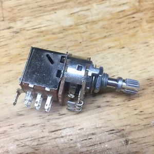 1 NEW 250k ohm Volume Tone Control Pot Potentiometer with DPDT Push Pull Switch - Picture 1 of 7