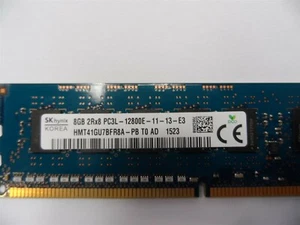Hynix HMT41GU7BFR8A-PB 8GB DDR3 DIMM 2Rx8 PC3L-12800E 1600MHz * Free Shipping* - Picture 1 of 4
