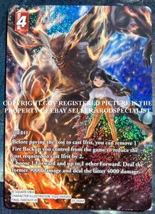 FINAL FANTASY TCG OPUS XXV 25 TEARS OF THE PLANET FULL ART FOIL IFRIT 25-004H - Picture 1 of 4