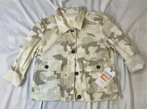 CALI 1850 Los Angelos Light Weight Sand Camo Jean Jacket Size XS - Picture 1 of 7