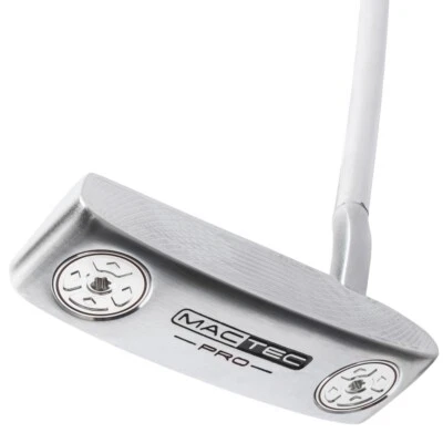 MacGregor Golf MACTEC Pro 1 Putter, Right Hand, Silver, 34" - Image 1 of 4