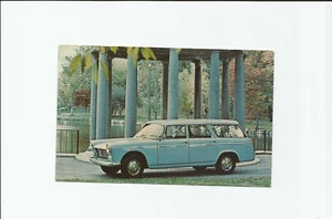 1960's Peugeot 404 Station Wagon Postcard - Used - Picture 1 of 7