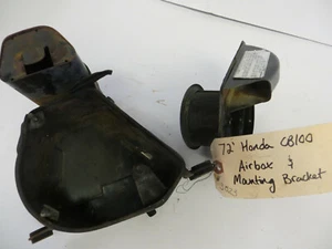 1972 Honda CB 100 Air box & Mounting Bracket - Picture 1 of 6