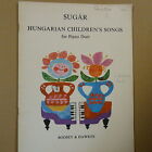 piano duet SUGAR hungarian children's songs for piano due