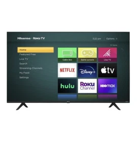 Hisense 58" Class 4K UHD HDR Roku Smart TV - Picture 1 of 12