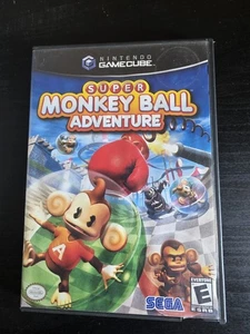 Super Monkey Ball Adventure (Nintendo GameCube) Game Puzzle SEGA 2006 No Manual - Picture 1 of 3