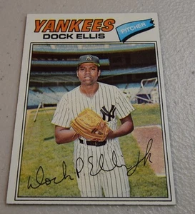 1977 Topps #71 Dock Ellis - Picture 1 of 2
