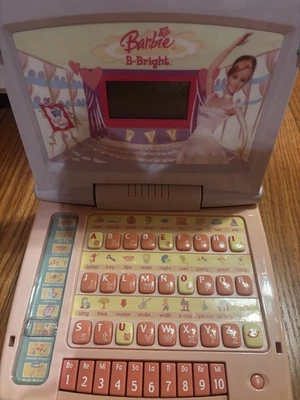 Barbie B-Bright Ballet Trabajo Aprendizaje Computadora Años 2000 Hecho por MATTEL, INC Foto 1 de 4