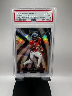 Jerry Jeudy 2019 Select #312 Rookie XRC RC Prizm Redemption | PSA 9 MINT - Image 1 of 2