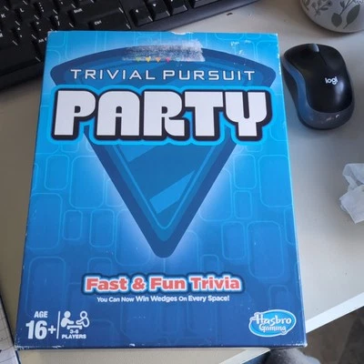 Trivial Pursuit Party Board Game By Hasbro Games Complete Sealed Cards - Image 1 of 4