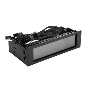 5-Fans Speed Controller CPU Temperature Sensor Computer Cooling Drive Bay Fr NEW - Afbeelding 1 van 10