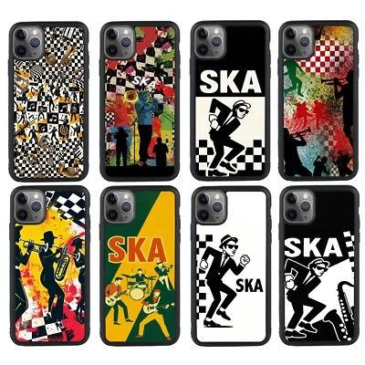 CREATED 4 YOU Ska Two Tone Phone Case Cover for iPhone for Samsung for Huawei for Google Pixel