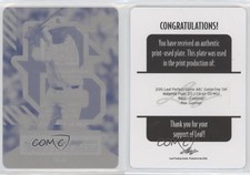 2015 Leaf Perfect Game AAC Game-Day Printing Plate Magenta /2 Max Guzman #GD-MG1