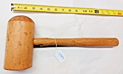 Mazo de madera, nogal para carpintero, 1 lb. 6 oz. Mazo Foto 1 de 4