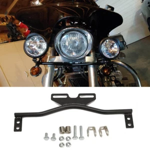 Motorcycle Light Bar Mount Bracket Clamp For Spot Fog Driving Turn Signal Lights - Picture 1 of 10