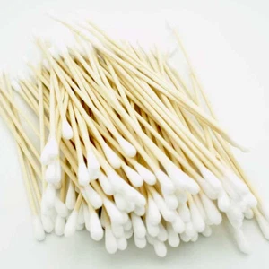 500 Pc Cotton Swab Applicator Q-tip Swabs 6" Extra Long Wood Handle Cleaning New - Picture 1 of 1