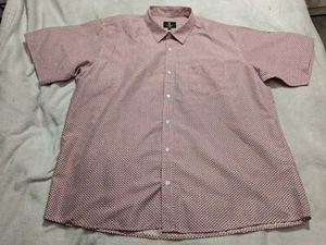 Camicia uomo Guinness manica corta XXL 2XL 26 P2P tasca ricamata con bottoni - Foto 1 di 10