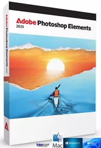 Adobe Photoshop Elements 2025 Vollversion 2 Win/Mac DE / ML Download NEU - Bild 1 von 11