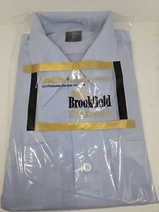 BrookPrest Permanent Press Brookfield Uniformen Kurzarm Knopfleiste mit Patch - Bild 1 von 5