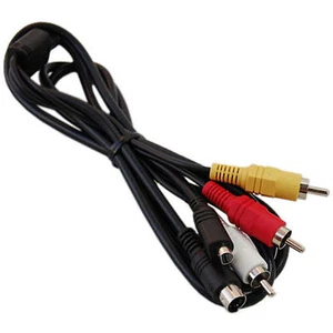 AV Cable Cord for SONY Handycam DCR-HC28 DCR-HC38 DCR-HC48 DCR-HC52 DCR-SX40 - Picture 1 of 10