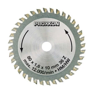 PROXXON Carbide tipped saw blade for FKS/E, FET & KGS 80, 36 teeth, #28732 - Picture 1 of 1