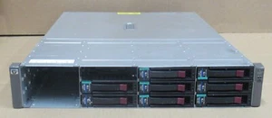 HP MSA60 Modular Smart Array 8 x 1TB 3.5" HDD + 1x I/O Module 2x PSU 418408-B21 - Picture 1 of 2