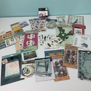 Pegatinas Adornos Surtido Álbumes de Recortes Collage Medios Mixtos Fabricación de Tarjetas - Imagen 1 de 11
