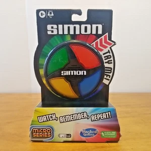 Simon Micro Series 3.5” Mini Electrónico Portátil Clásico Juego Hasbro Nuevo - Imagen 1 de 8