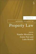 Modern Studies in Property Law, Volume 12 by Natalie Mrockova,Aruna Nair,Luke Ro