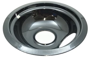 415-6 - Whirlpool 6'' Black Porcelain Drip Bowl - Picture 1 of 1