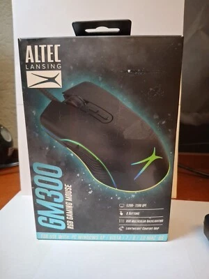 Altec MG300 RBG Gaming Mouse 8 Buttons Comfort Grip 800-1600 DPI - Image 1 of 3