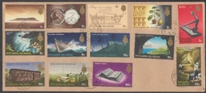 PITCAIRN ISLAND 1969 SET TO 40c ON COVER (ID:PI150) - Picture 1 of 1