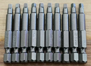 GFB R2 Roberts Square Drive Power Screw Driver Bit Pack 10 Impact Screwdriver - Picture 1 of 9
