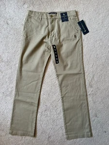 PANTS - Boys' - US Polo Assn - Khaki - Classic Chino - Sz 18 - NWT - Picture 1 of 5