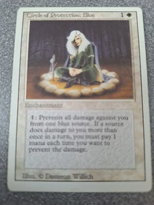 Magic the Gathering 2 Karten LOT e650 - Schutzkreis Blau & Grün  - Bild 1 von 2