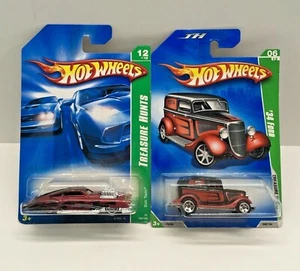  2 Hot Wheels Mainline Treasure Hunts '07 Evil Twin and '10 1934 Ford Die Cast  - Bild 1 von 6