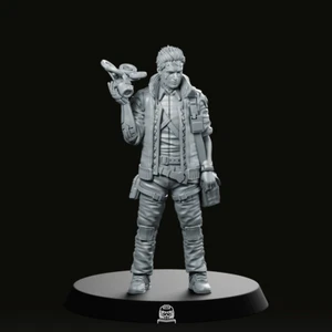 Logan Hack Shot Hayes 02 Cyberpunk Miniature - Picture 1 of 5