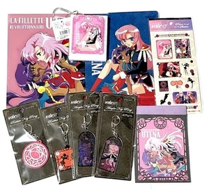 Revolutionary Girl Utena Seria 9-piece set Keychain Clear case Memo pad Sticker - Picture 1 of 4