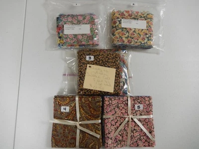 Liberty of London Quilting Fabric Scraps, Fat 1/8s, & Fat 1/4s
